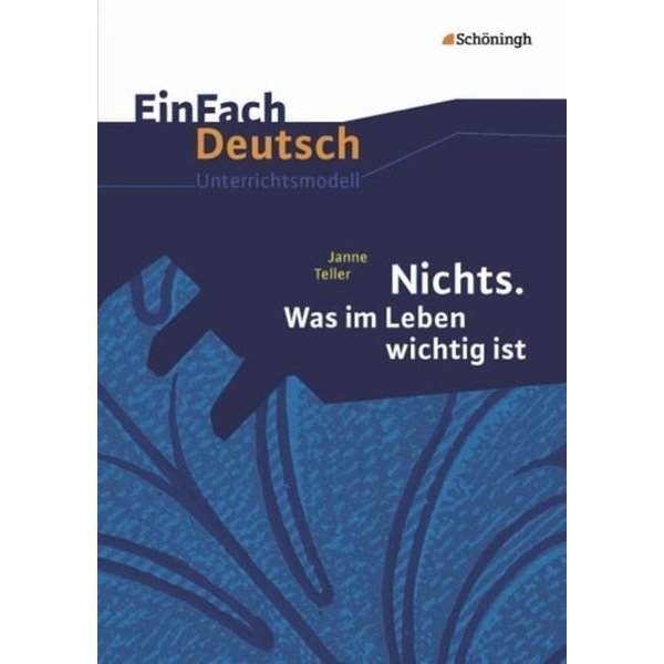 Nichts. Was Im Leben Wichtig Ist. Einfach Deutsch Unterrichtsmodelle-image