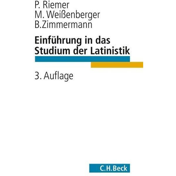 EinfüHrung In Das Studium Der Latinistik-image