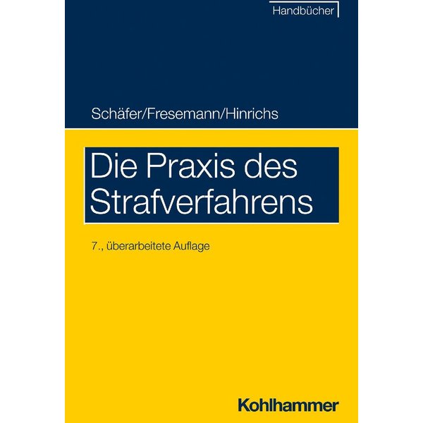 Die Praxis Des Strafverfahrens-image