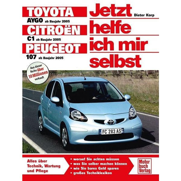 Toyota Aygo /Citroen C1 /Peugeot 107 Ab Baujahr 2006-image
