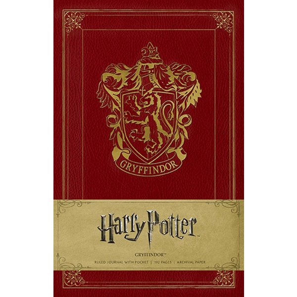 Harry Potter Gryffindor Hardcover Ruled Journal-image
