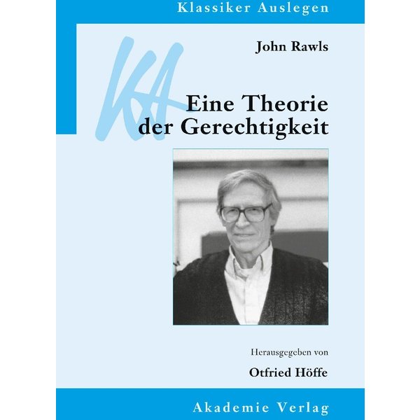 John Rawls: Eine Theorie Der Gerechtigkeit-image