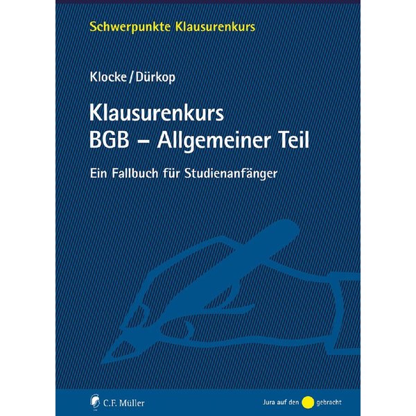 Klausurenkurs BGB - Allgemeiner Teil-image