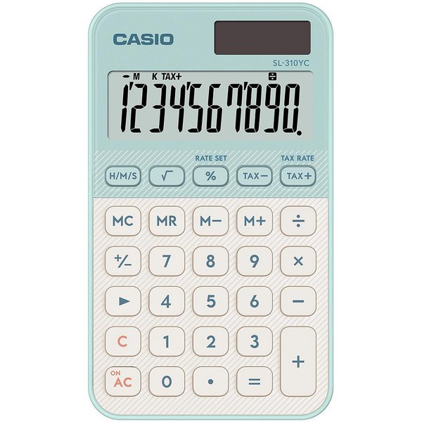 Casio SL-310YC-LG hellgrün