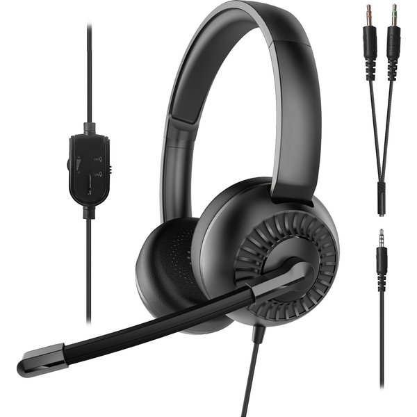 Speedlink Office Headset METIS. Y-Adapter. Stereo. schwarz retail