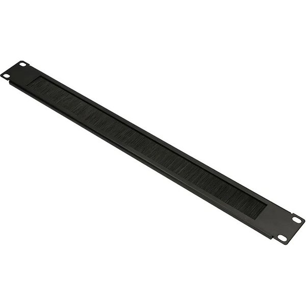 Extralink Kabelorganisierer, Schwarz, mit Bürste