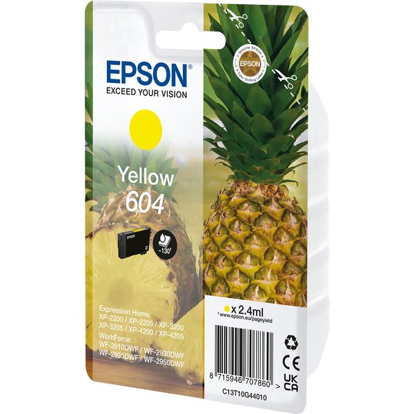 Epson 604 Gelb 2,4ml