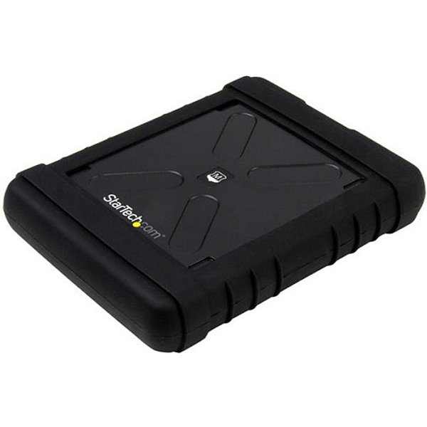 USB 3.0 auf 6,35cm 2,5Zoll SATA 6Gbps/SSD Festplattengehäuse mit UASP - 2,5zoll (6,4cm) HDD/Solid State Drive Gehäu