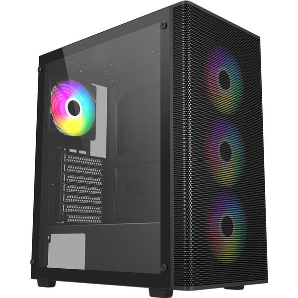 M220-BA ATX Mid Tower, USB 3.0x1, USB 2.0x2, 120mm ARGBx3