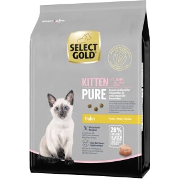 SELECT GOLD Pure Kitten Poulet 2,5 kg