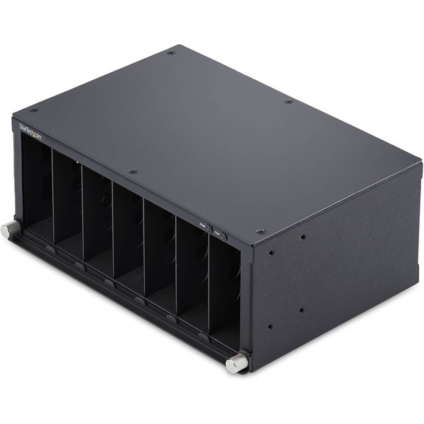 StarTech.com 7-Slot Unmanaged Media Converter Chassis for MCM Media Co