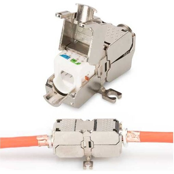 9020-952 CAT.6A TOOLLESS SHIELDED FIELD ASSEMBLY COUPLER