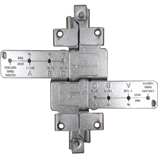 Cisco Aironet AIR-AP-T-RAIL-R= Recessed Ceiling Grid Clip 90-Day Warranty (AIR-AP-T-RAIL-R=) AP700 AP1600 AP2600 AP3600/3700 AP1040 AP1140 AP1260 AP3500 AP702i Silver 1 pc(s) 152.4 mm 184.2 mm 49.3 mm