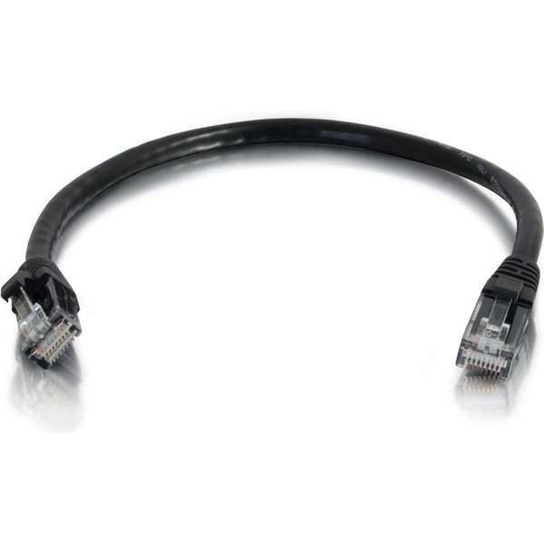 C2G 1m Cat6 Booted Unshielded (UTP) Network Patch Cable - Black