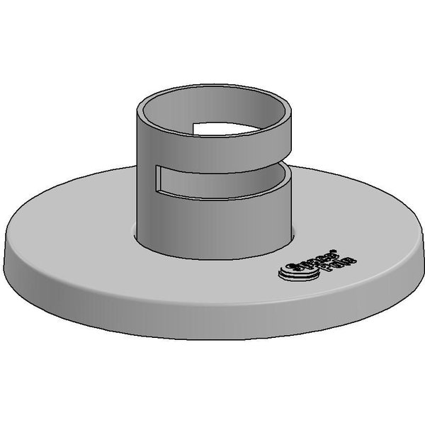 Ergonomic Solutions Pipe wih flnge cover
