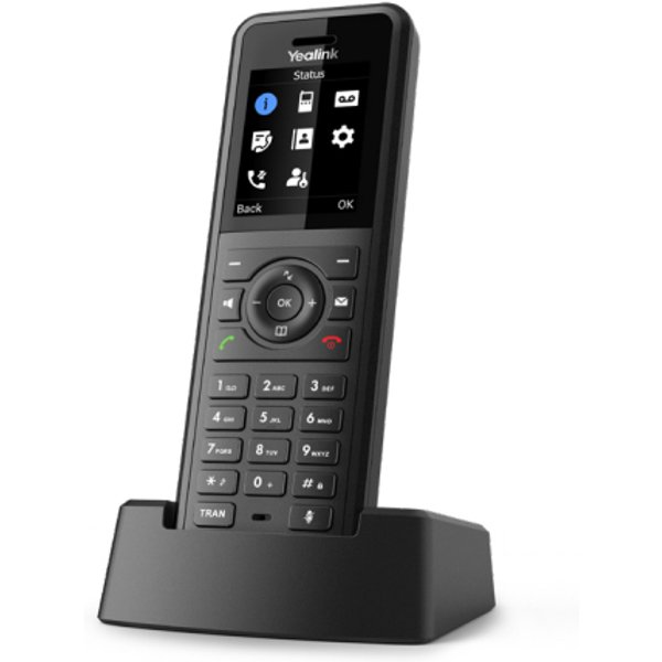 Yealink W57R IP phone Black 2 lines TFT