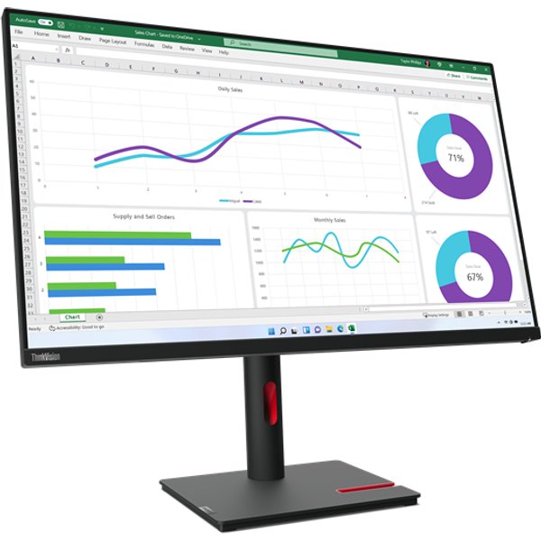 Lenovo ThinkVision T32h-30 computer monitor 80 cm (31.5") 2560 x