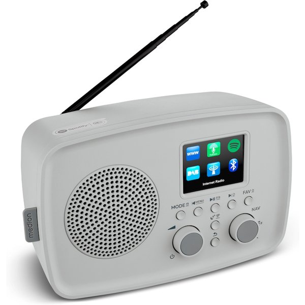 MEDION 50078819 radio Internet Grey
