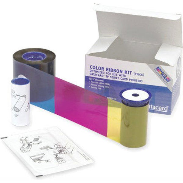DataCard YMCKT Colour Ribbon for SD range. 534700-004-R010 (500 prints