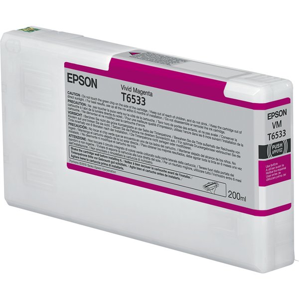 Epson C13T653300/T6533 Ink cartridge magenta 200ml for Epson Stylus Pr