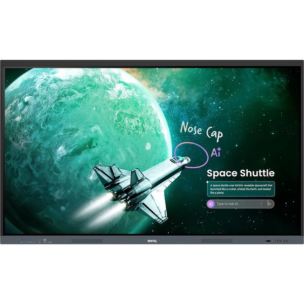 BenQ RE7505E interactive whiteboard 190.5 cm (75") 3840 x 2160 pi