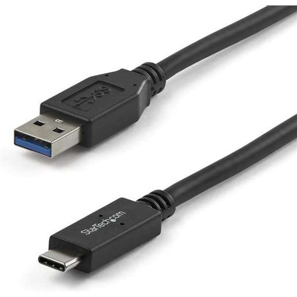 StarTech.com 3ft (1m) USB-A to USB-C Charging Cable, USB 10Gbps, Charge & Sync, 3A, USB-IF Certified - USB Charging Cord