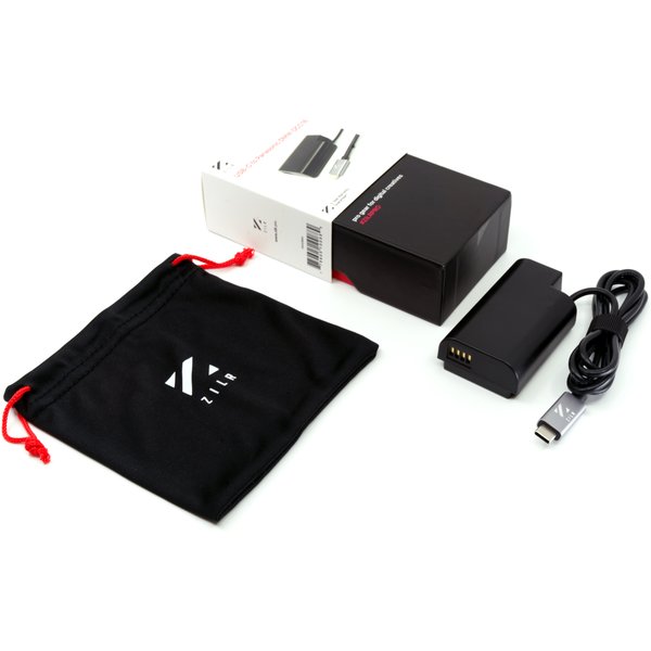 Zilr USB-C to Panasonic DMW-DCC16 Battery Power Adapter