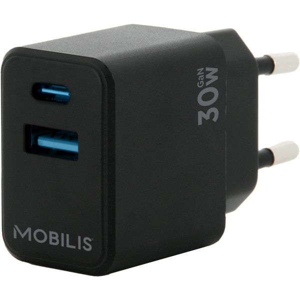 Mobilis 001362 mobile device charger Universal Black AC Auto