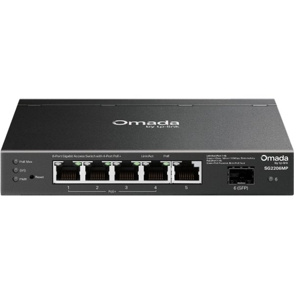 TP-Link Omada SG2206MP network switch L2 Gigabit Ethernet (10/100/1000