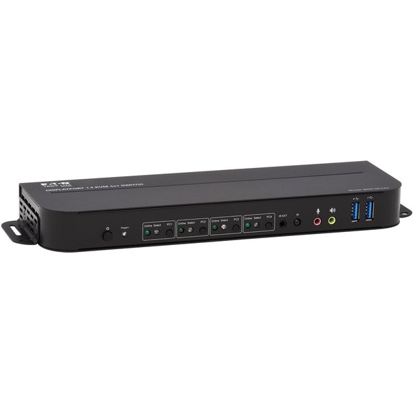 Tripp Lite B005-DPUA4 4-Port DisplayPort/USB KVM Switch - 4K 60 Hz. HD