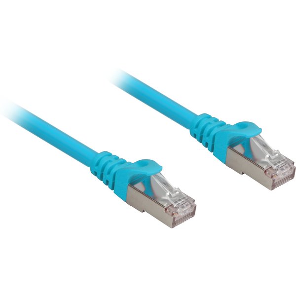 Sharkoon Cat.6a SFTP networking cable Blue 5 m Cat6a S/FTP (S-STP)