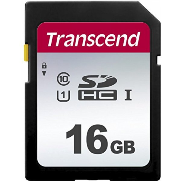 Transcend SD Card SDHC 300S 16GB