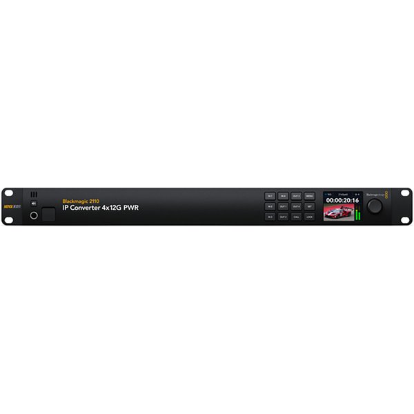 Blackmagic Design 2110 IP Converter 8x12G SFP Active video converter