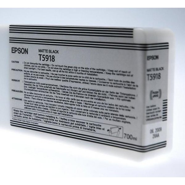 Epson C13T59180N/T5918 Ink cartridge black matt 700ml for Epson Stylus