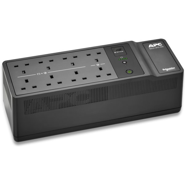 APC Back-UPS. 500VA/300W Floor/Wall Mount. 230V. 8x British BS1363A ou