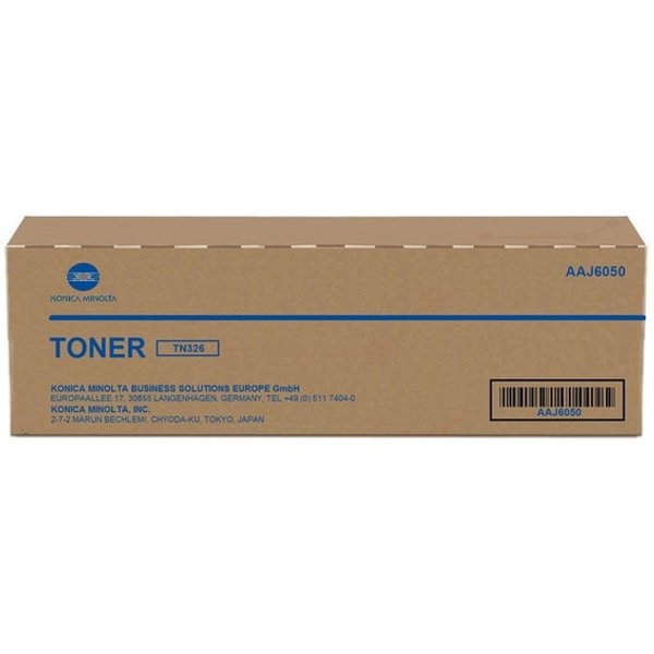 Konica Minolta AAJ605C/TN-326J Toner-kit. 30K pages for KM Bizhub 308