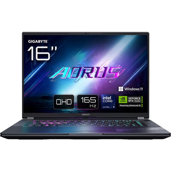 GIGABYTE AORUS ELITE 16 BWH Gaming Laptop - 16.0“. 165Hz WQXGA. Intel