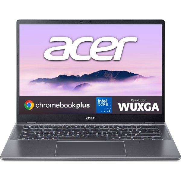 Acer Chromebook Plus 514 (CBE594-2) - Intel Core 5. 8GB RAM. 256GB SSD