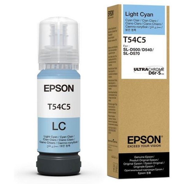 Epson C13T54C520/T54C5 Ink cartridge light cyan 70ml for Epson SureLab