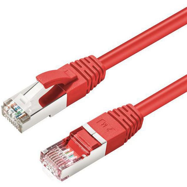 Microconnect SSTP602R networking cable Red 2 m Cat6 S/FTP (S-STP) Roun