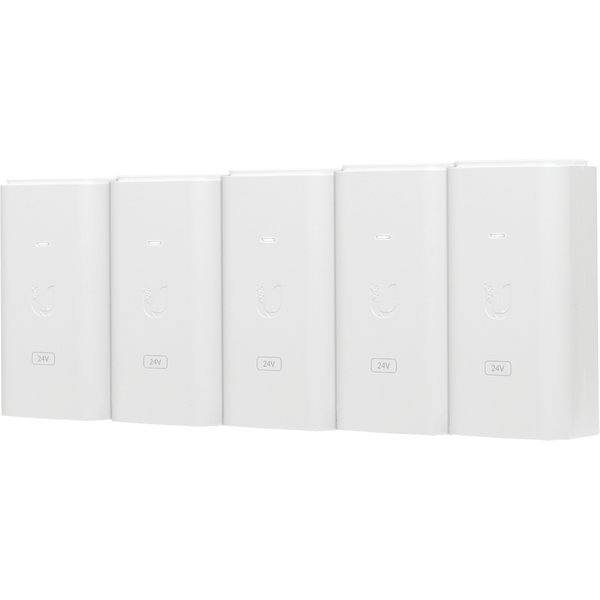 Ubiquiti POE-24-12W-5P PoE adapter Gigabit Ethernet
