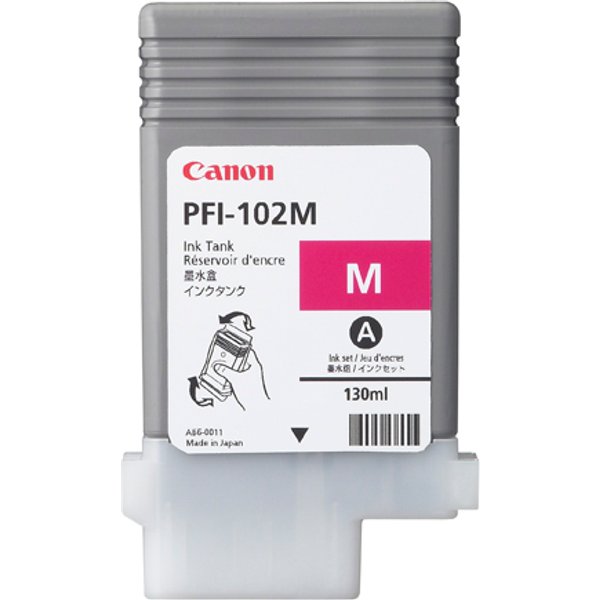 Canon 0897B001/PFI-102M Ink cartridge magenta 130ml for Canon IPF 500/