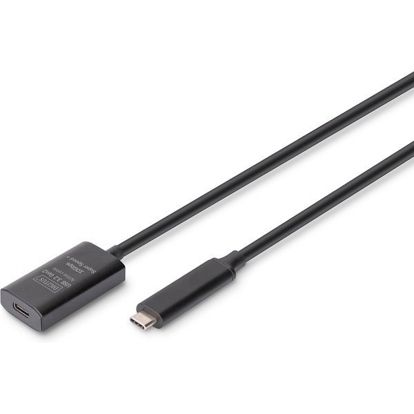 Digitus Active USB 3.2 Gen2 10G extension cable. USB-C - USB-C. 5m