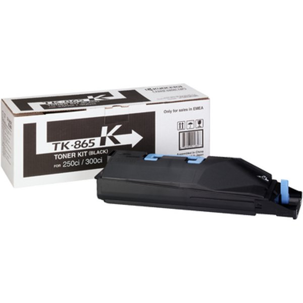 Kyocera 1T02JZ0EU0/TK-865K Toner black. 20K pages/5% for KM TASKalfa 2