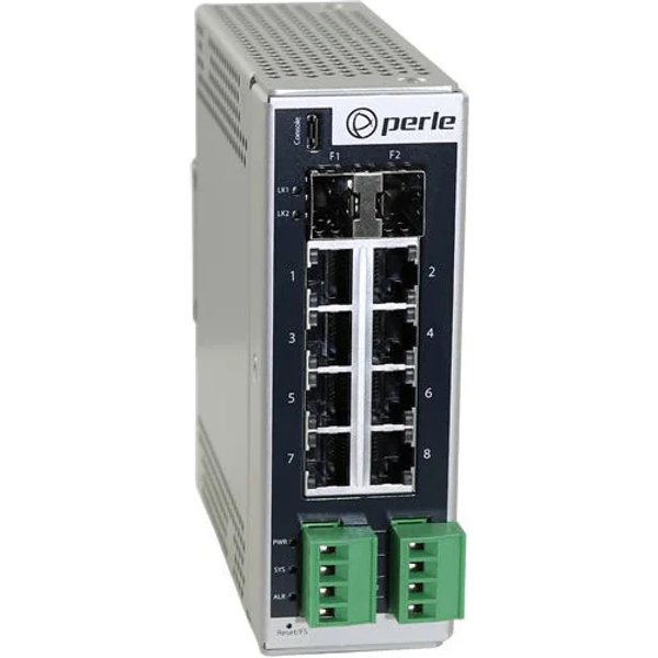 Perle IDS-710HP Managed Gigabit Ethernet (10/100/1000) Power over Ethe