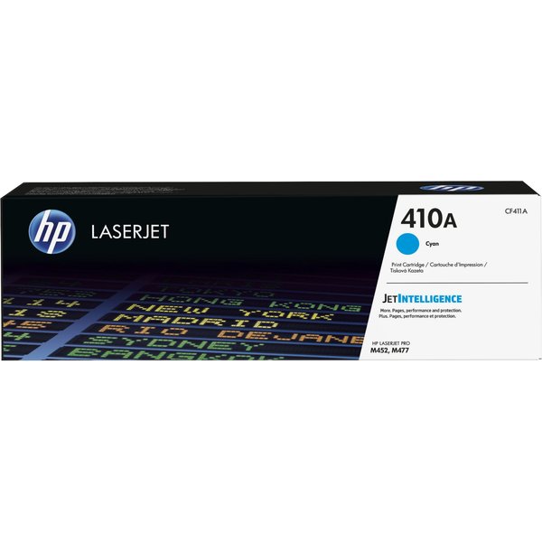 HP CF411A/410A Toner cartridge cyan. 2.3K pages ISO/IEC 19798 for HP P