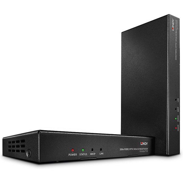 Lindy 300m Fibre Optic HDMI 18G & IR Extender