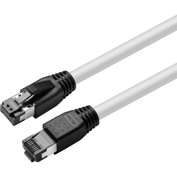 Microconnect MC-SFTP8005W networking cable White 0.5 m Cat8.1 S/FTP (S