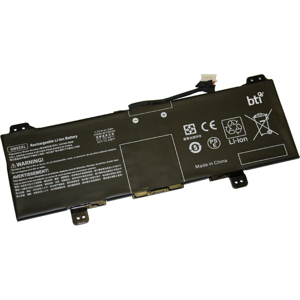 BTI 47.3 2 cell GB02XL compatible battery for HP - COMPAQ CHROMEBOOK X