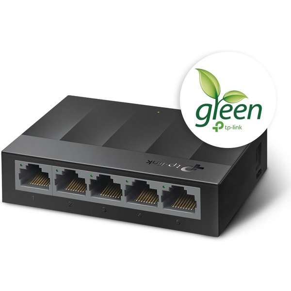 TP-Link LS1005G Unmanaged Gigabit Ethernet (10/100/1000) Wall mountable
